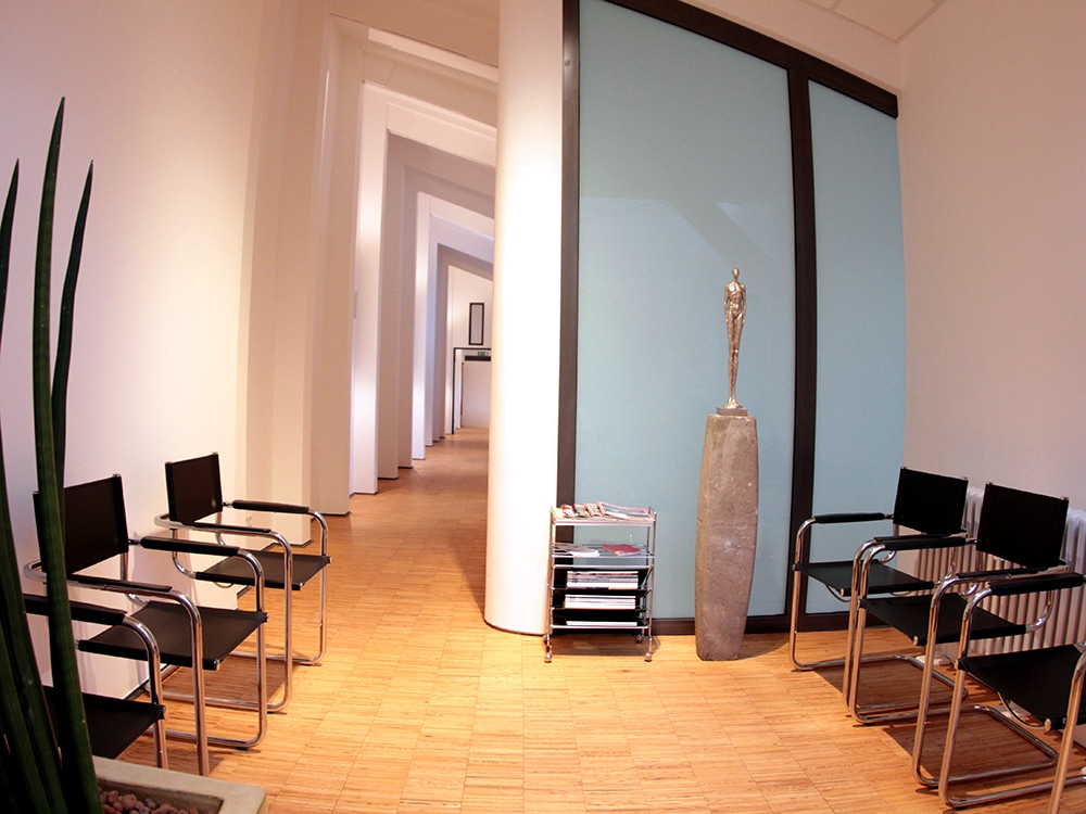 Physiotherapie Praxis Wartebereich Praxis